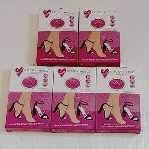 Sticky Heelz Teardrop Arch Pads Lot of 5 pairs BNIP
